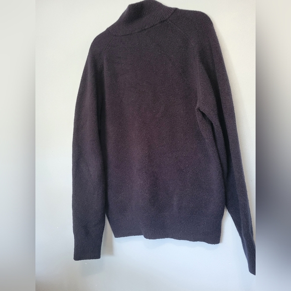 JW Anderson X Uniqlo Blue 1/4 Zip Mens Sweater L - Picture 3 of 7